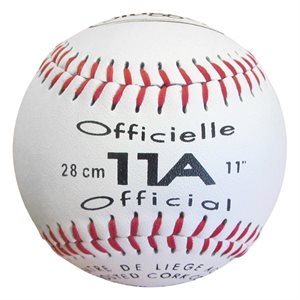 Official Leather Softball, 11" (28 cm), dozen