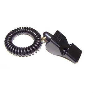 Whistle with flex coil