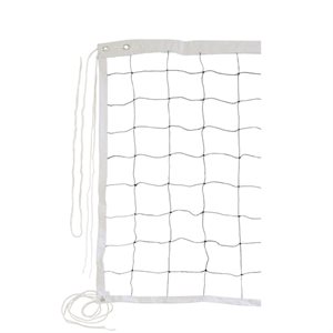 Economy volleyball net Nylon cable on top