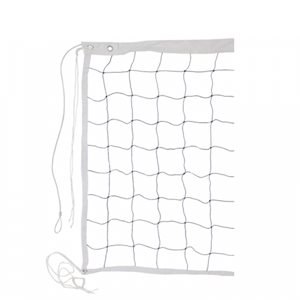 Economy volleyball net Steel top cable 