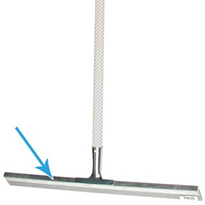 Squeegee straight model with rubber blade 36" (91cm) width