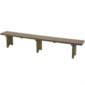 Locker room WIDE benches, 14-½" (37 cm) height