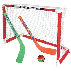 Mini hockey goal set