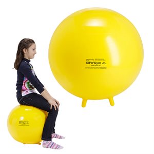 Sit'n'Gym ball on legs, 18" (45 cm)