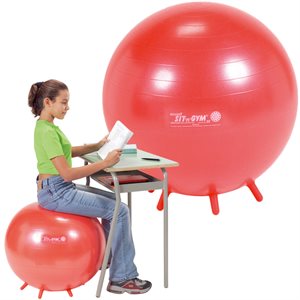 Sit'n'Gym ball on legs, 22" (55 cm)