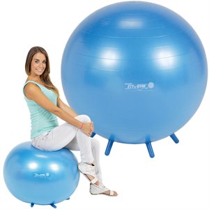 Sit'n'Gym ball on legs, 26" (65 cm)