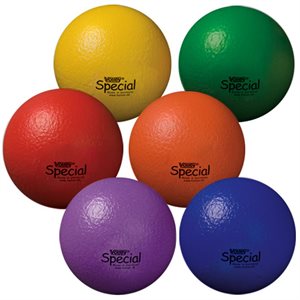 Set of 6 Special balls - 8¼" (21 cm)