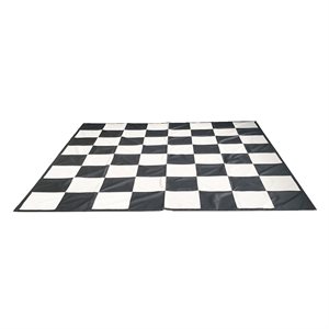 Giant chess checkers mat 