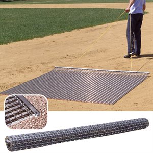 Flexible steel drag mat 1 m 80 x 1 m 80 (6' x 6')