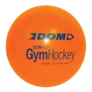 DOM Gym hockey ball, low bounce