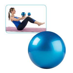 Weighted yoga ball