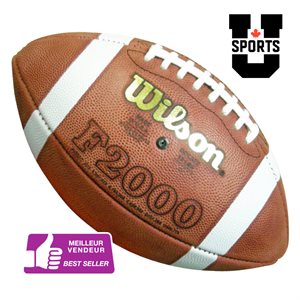 U Sports Game Football, Top Quality Leather