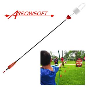 ARROWSOFT arrows with foam-tipped arrowheads for beginners