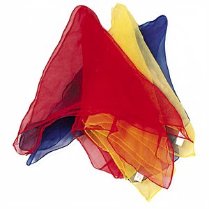 Set of 3 juggling scarves