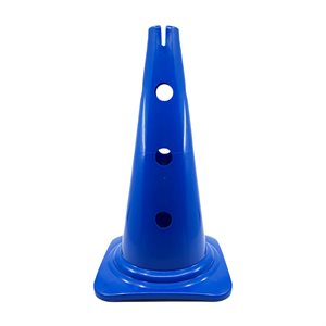 Hard plastic cone with holed sides - 18" (46 cm)