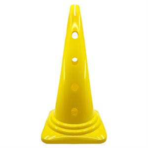 Hard plastic cone with holed sides - 20" (51 cm)