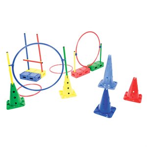 Motor Skills Obstacle Course Set, 50 Items