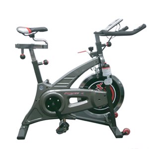 Residential fitness bike with Kevlar belt drive system