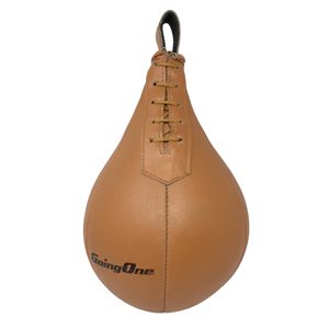 High quality leather speed bag, 15" (38 cm)
