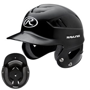 Youth COOLFLO Batting Helmet color black