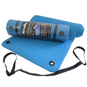 Going One exercise mat with eyelets