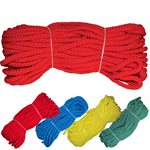 Braided polypropylene rope for wall bar